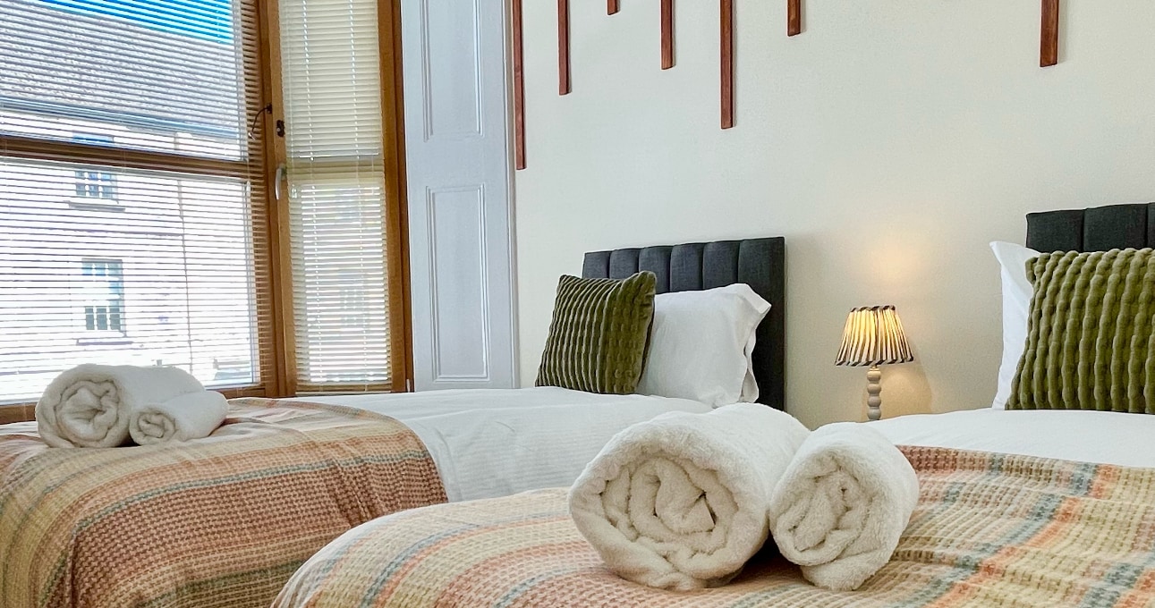 Bedroom 1 in Woodstock apartment