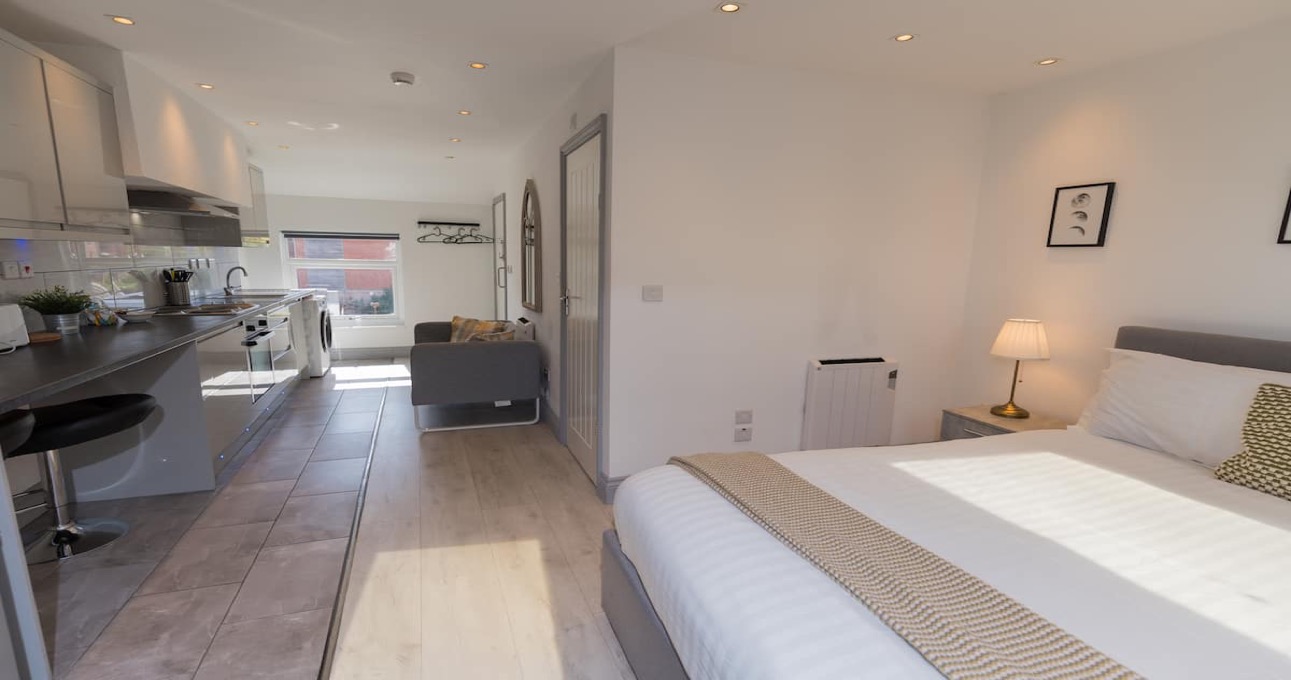 The Loft Studio living area